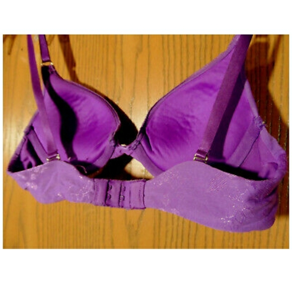 LILY OF FRANCE Ego Boost Bra 32A Purple OR Gray - Picture 5 of 12
